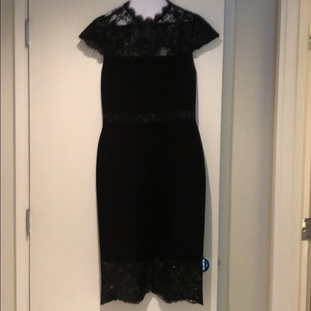 Black dress by Alice + Olivia